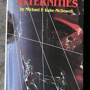 Alternities by Michael P. Kube-McDowell 1988 Vintage Ace Hardcover, Dust Jacket